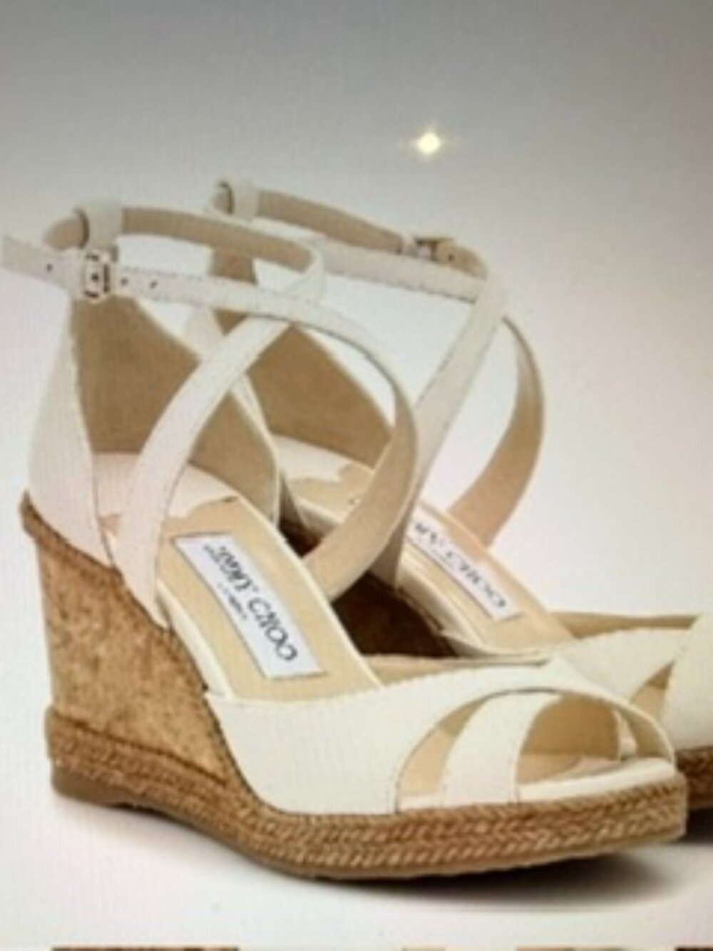 Jimmy Choo Cork Wedge